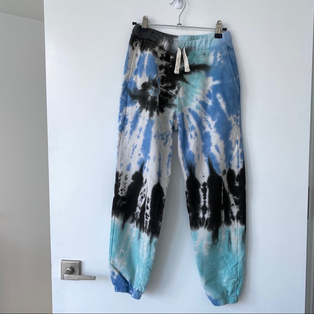 Tie Dye Joggers Electric & Rose